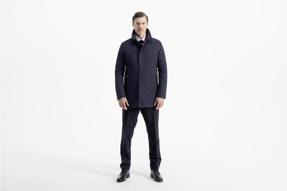 Regulator Coat Japan Navy Herringbone