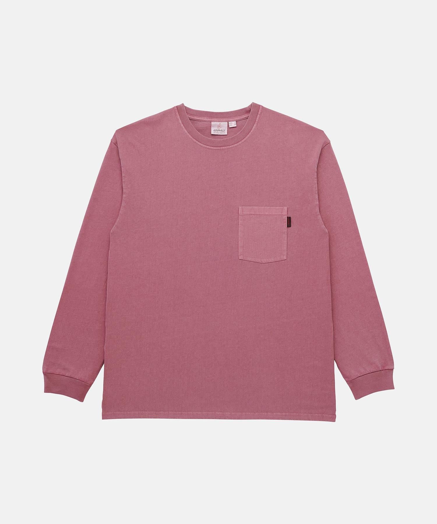 L/S Pocket Tee Red Pigment