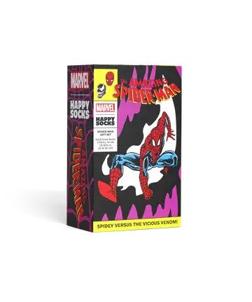 MARVEL Spider-Man 3-Pack Socks Gift Set 41-46