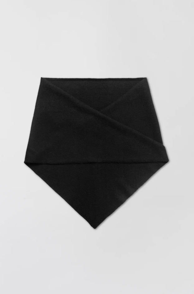 Memoir Cashmere Scarf Jet Black