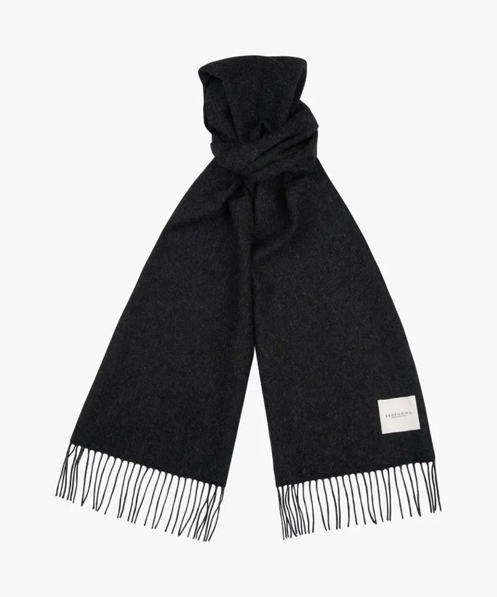 Black Lambswool Scarf