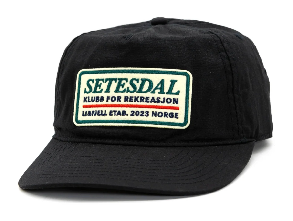 Setesdal Patch Ripstop Caps - Svart