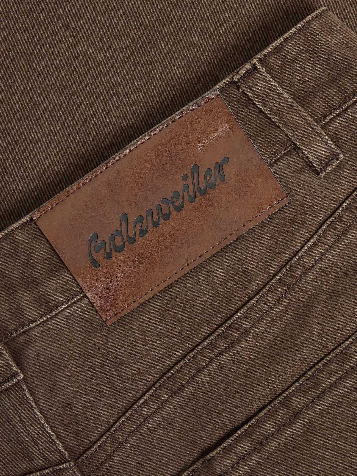 Ann Wide Trousers Brown