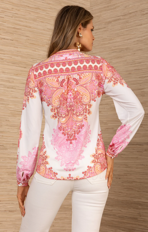 Azaria Jersey Top Pink