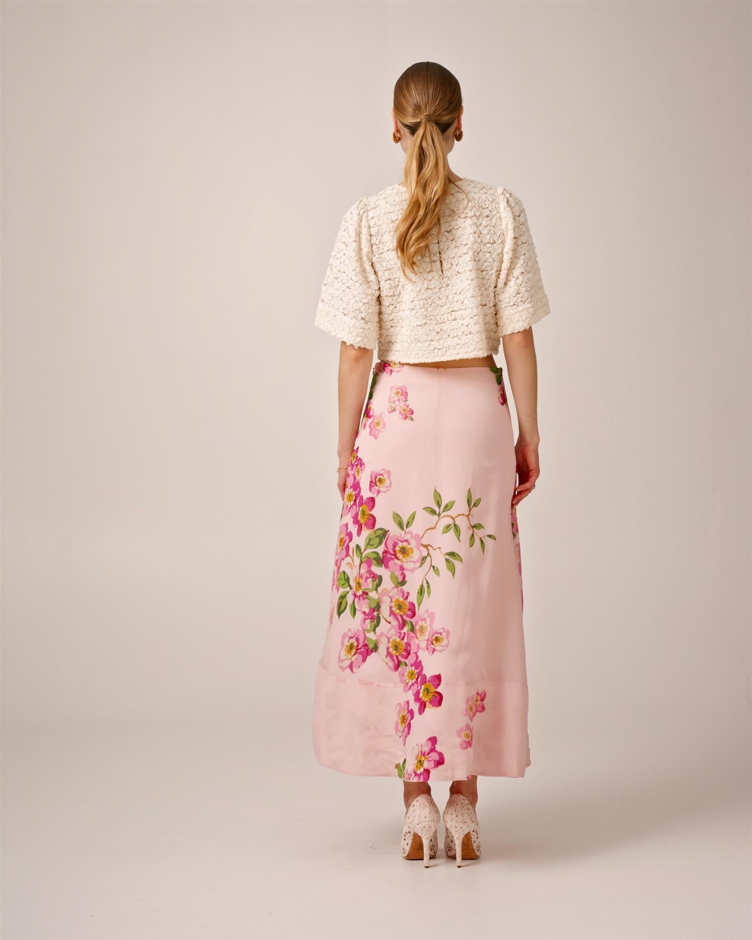 Viscose Skirt PF25 Cherry Blossom