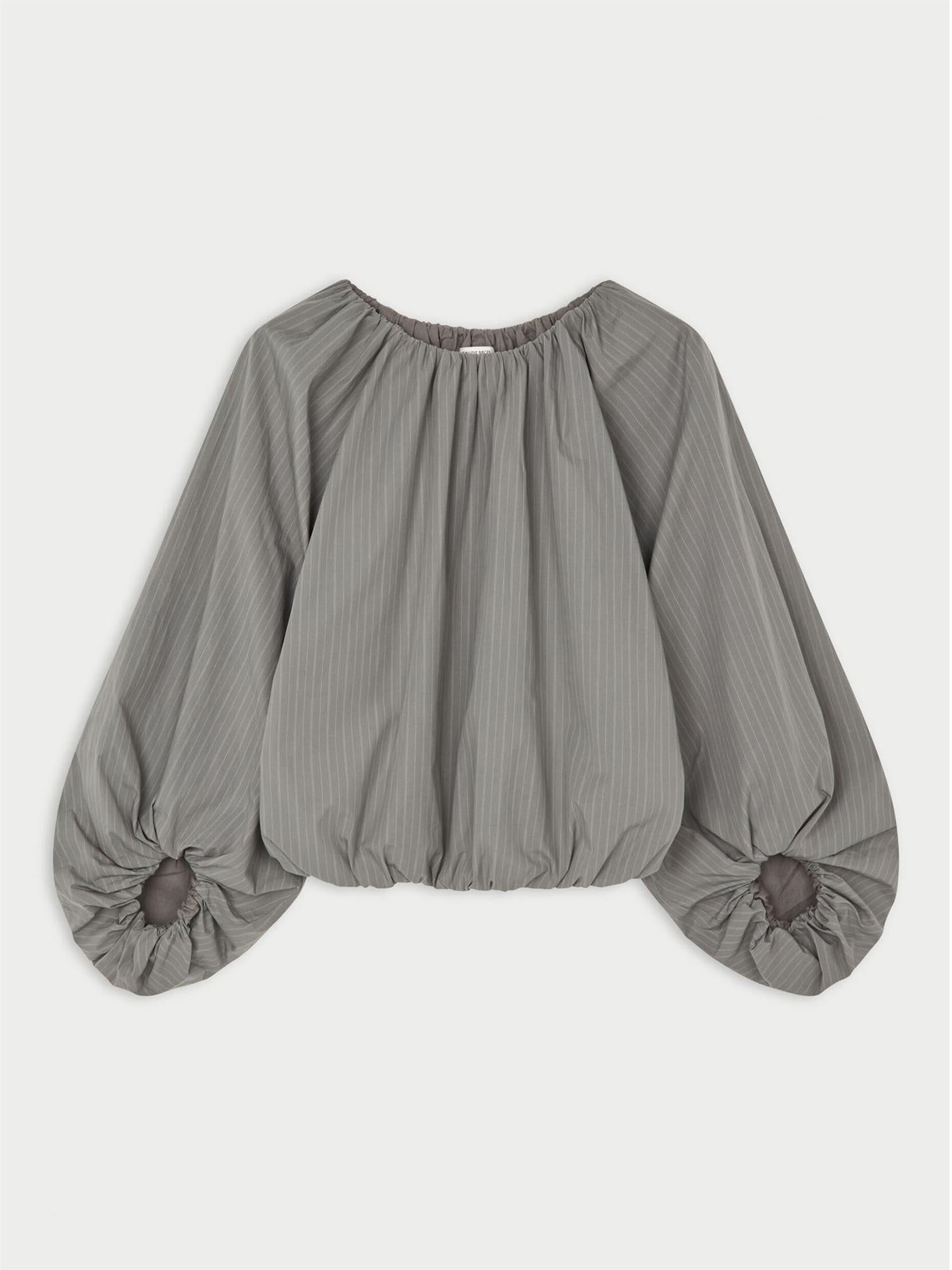 Semara Top Grey Stripe