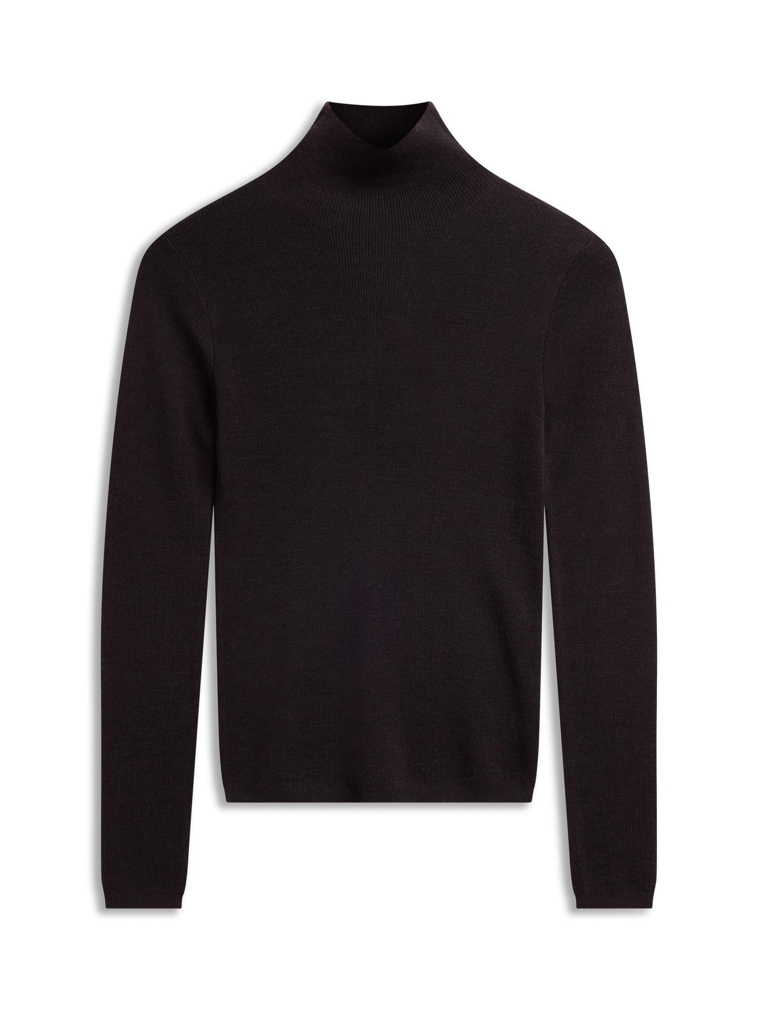 Cora Merino Sweater Dark Brown