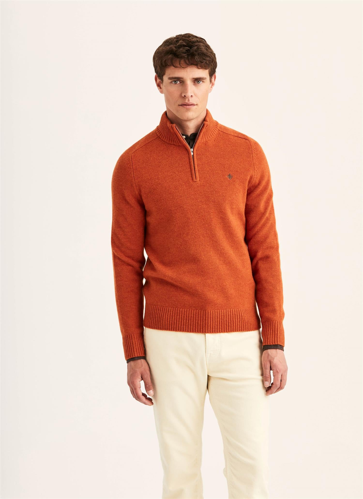 Hertford Halfzip Orange