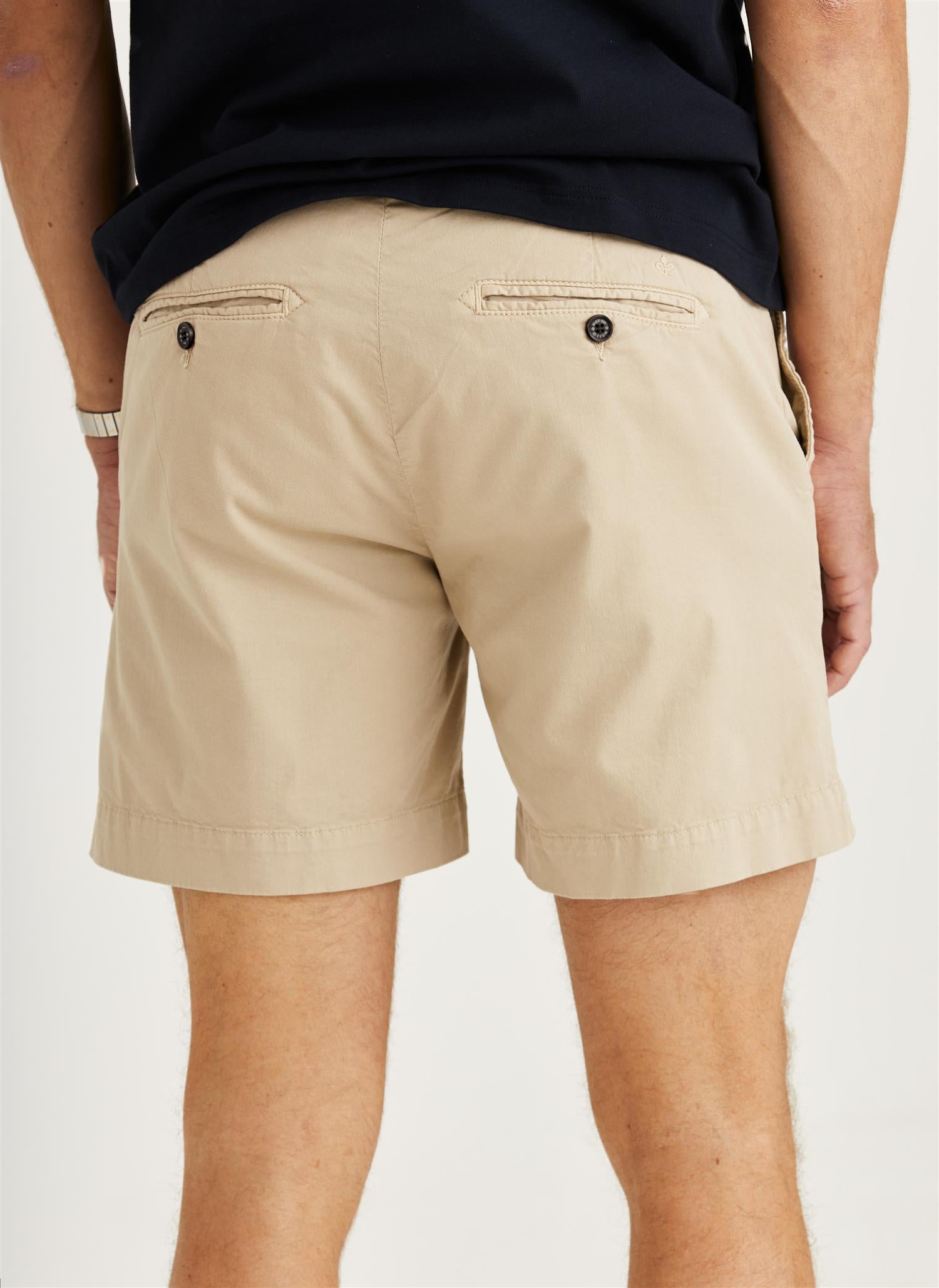 Jeffrey summer chino shorts khaki