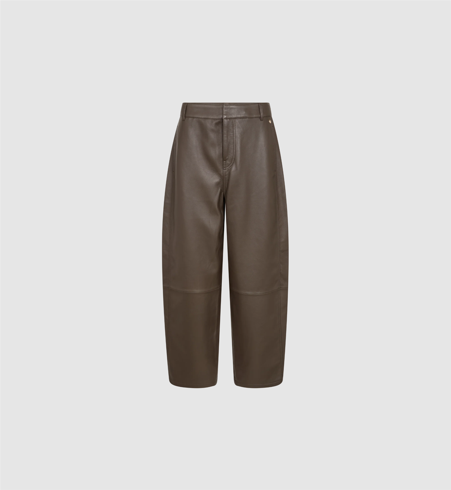 Mmbarrel Leather Pant Delicioso