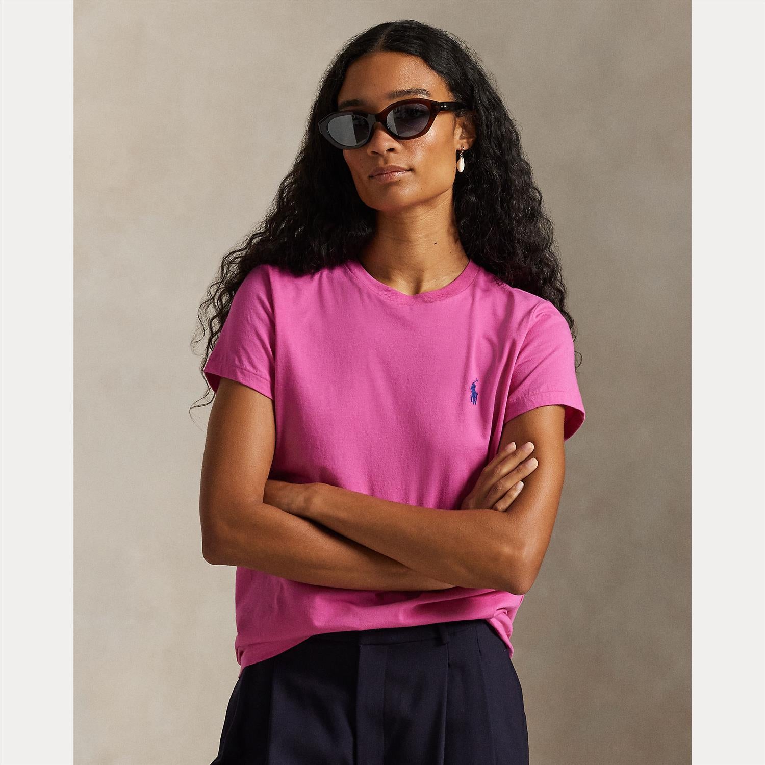 Classic Fit Cotton Jersey Crewneck tee