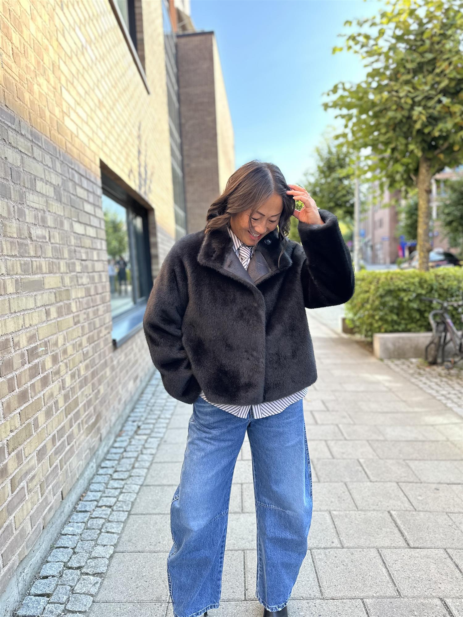 Mallow Faux Mink D Grey