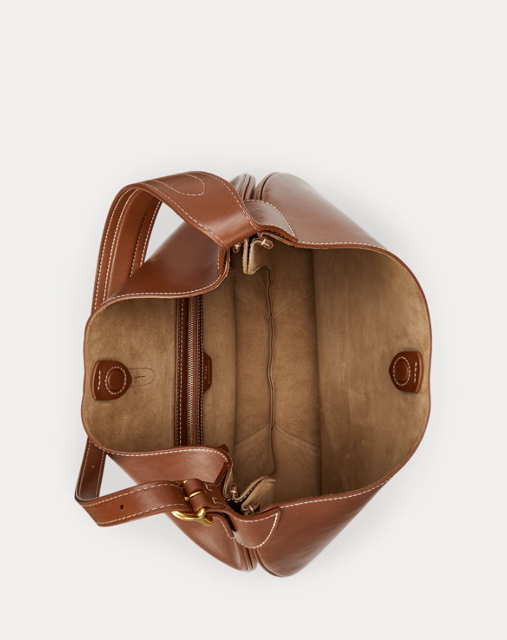 Polo ID Large Calfskin Shoulder Bag