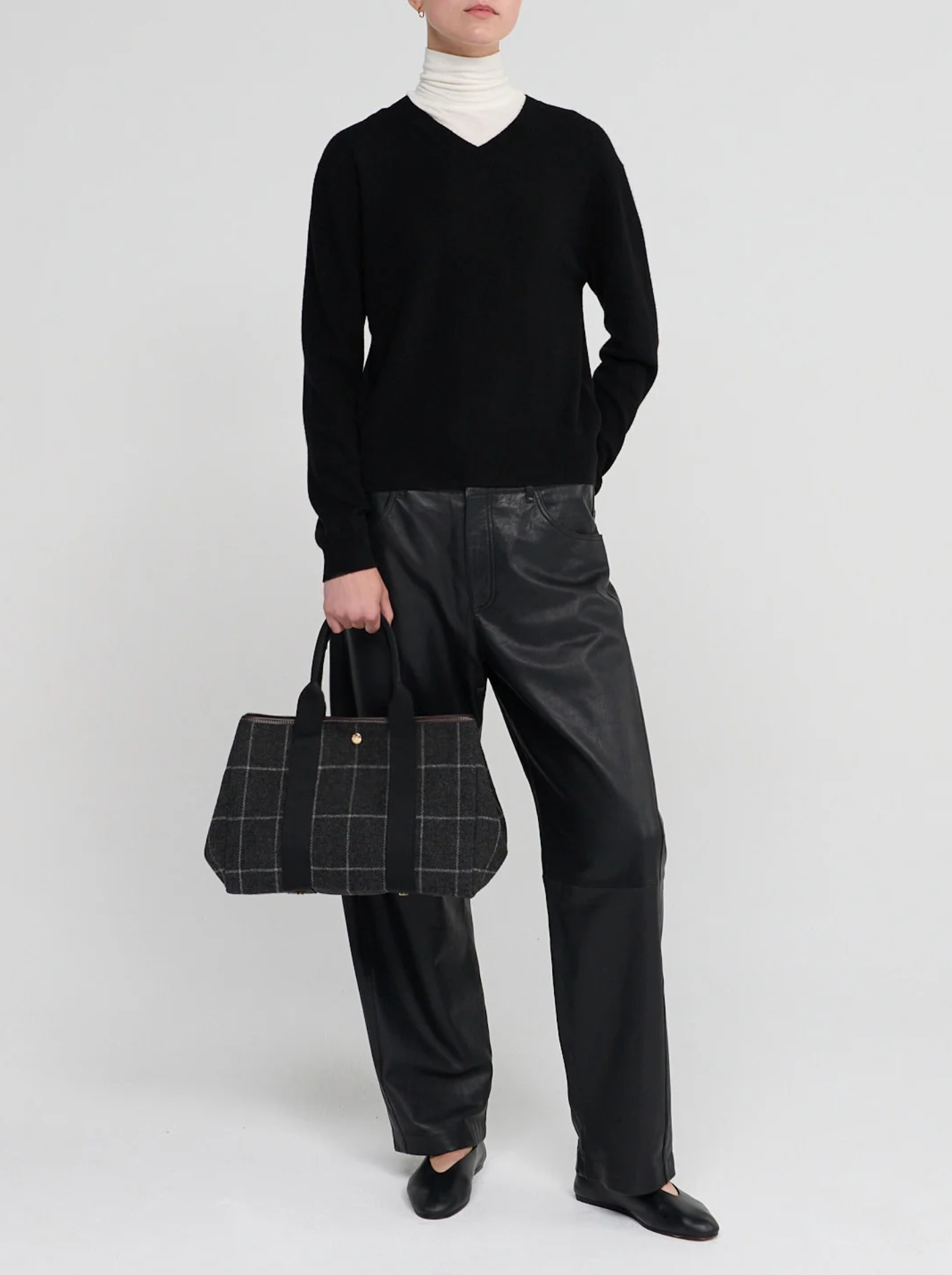 Traversèe M Hunting Tweed 02 Charcoal