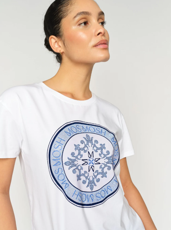 Mmjudd O-SS Tee Ecru