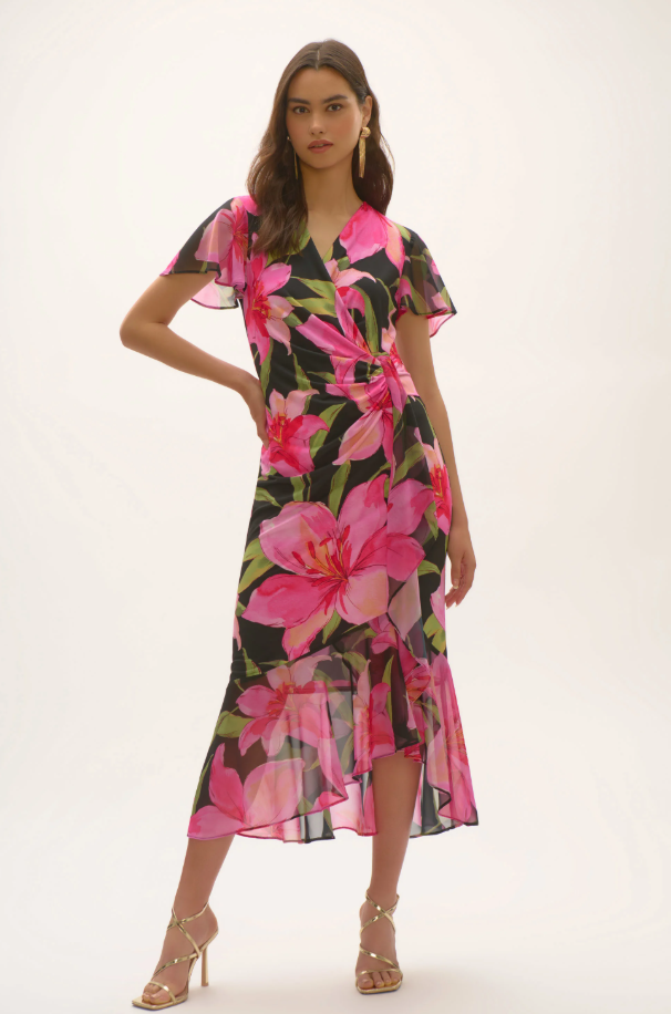 Dress with flowers