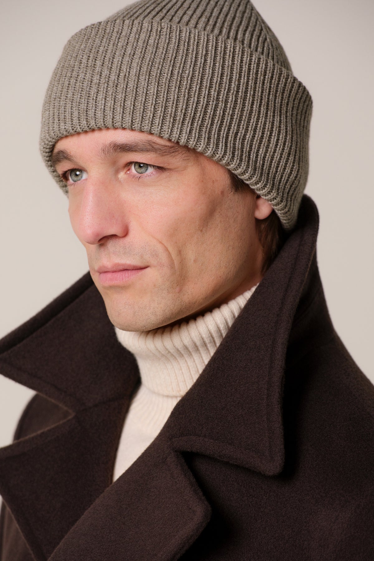 Beanie Wool Brown