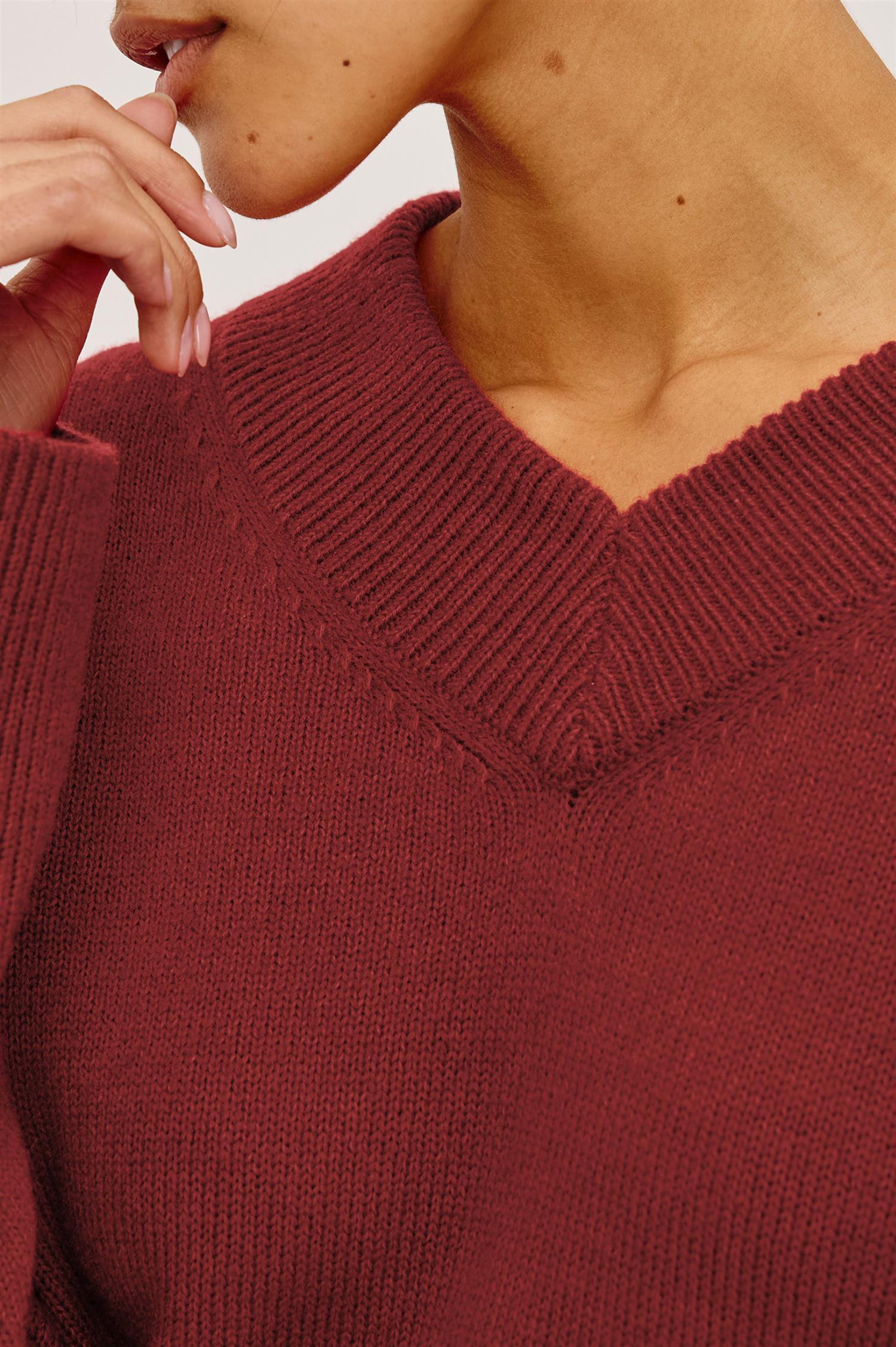 Lidya Sweater Crimso