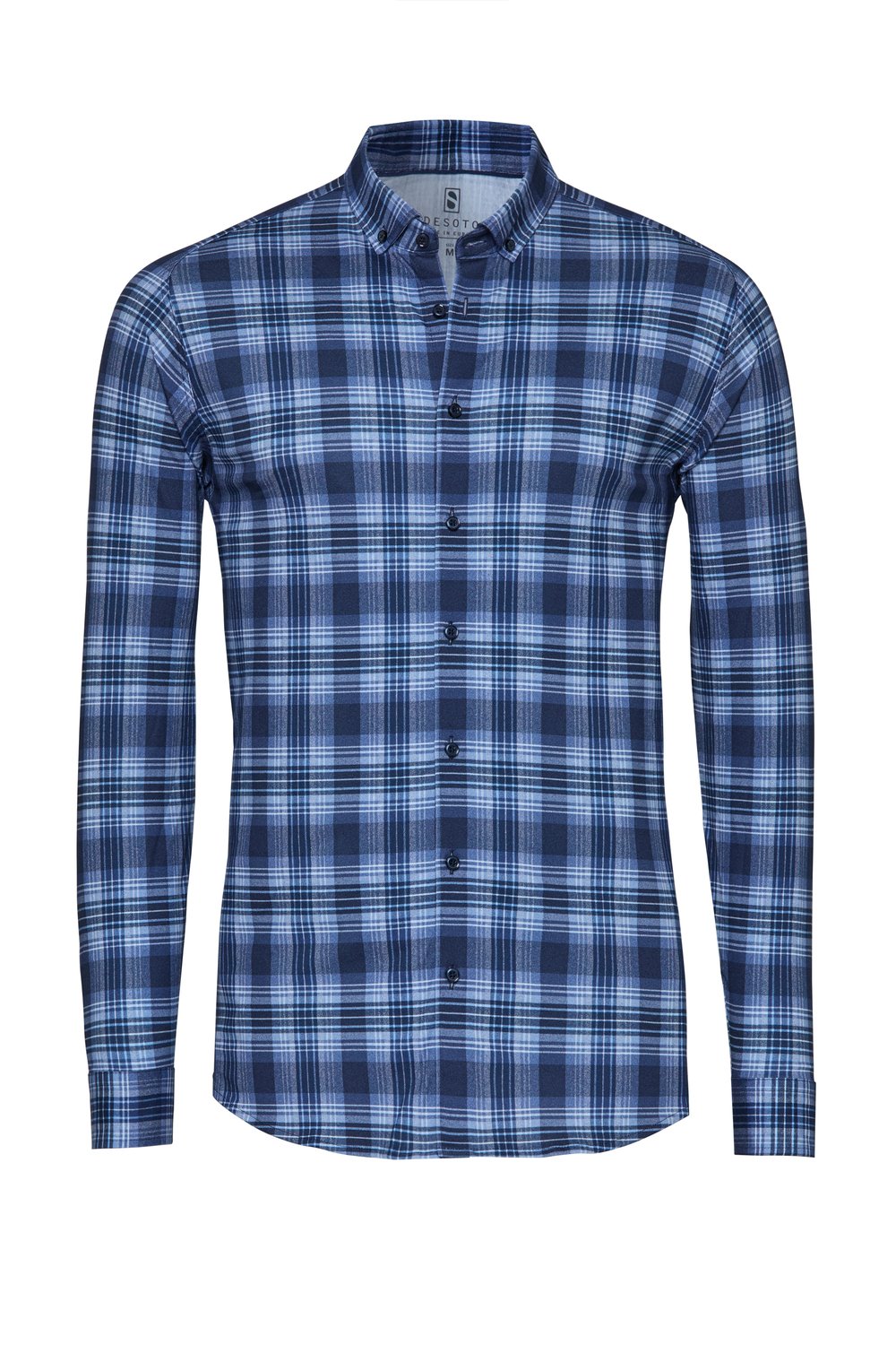 Casual Modern BD Blue Check