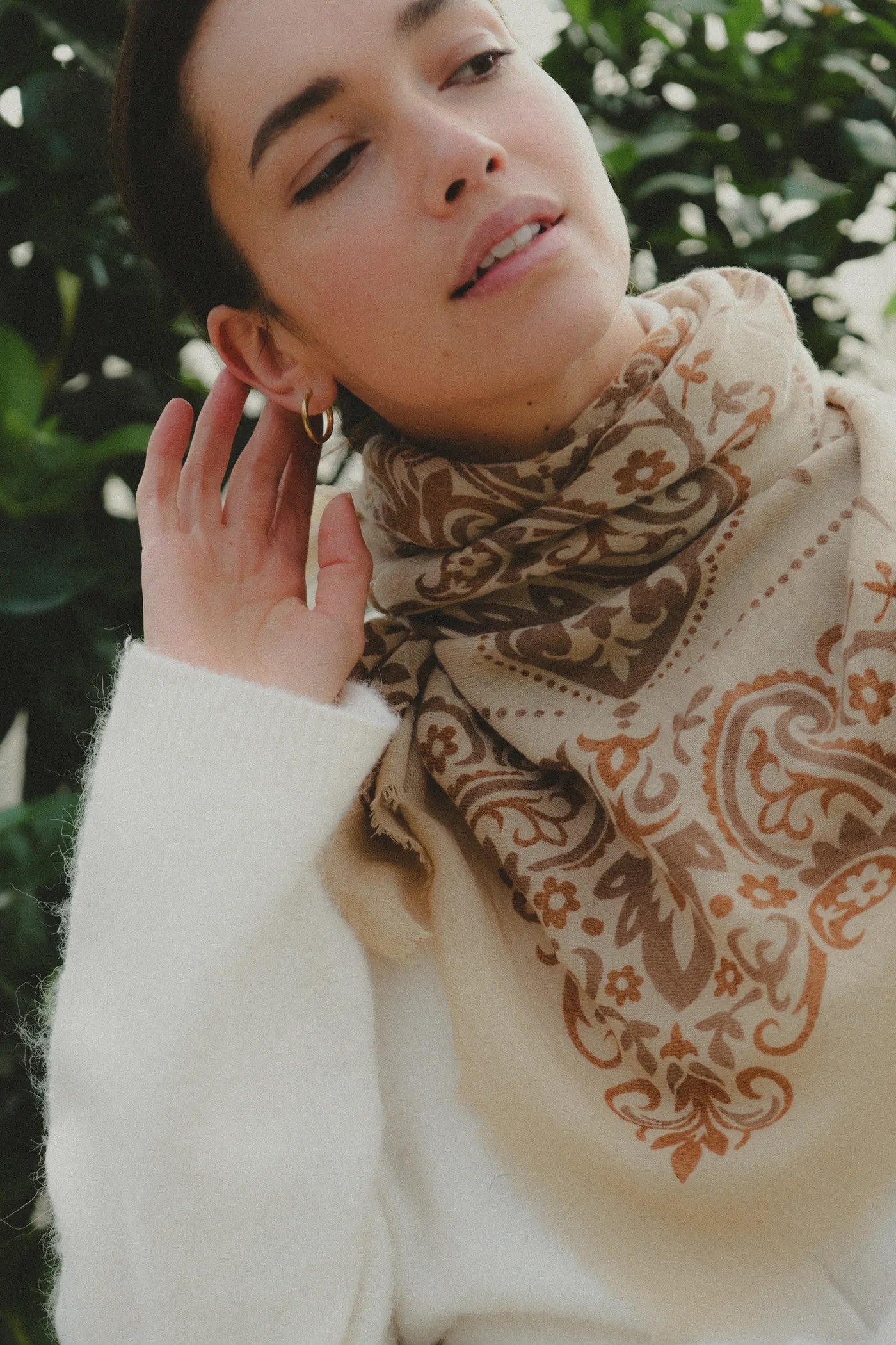 Scarf Bandana Cashew WC