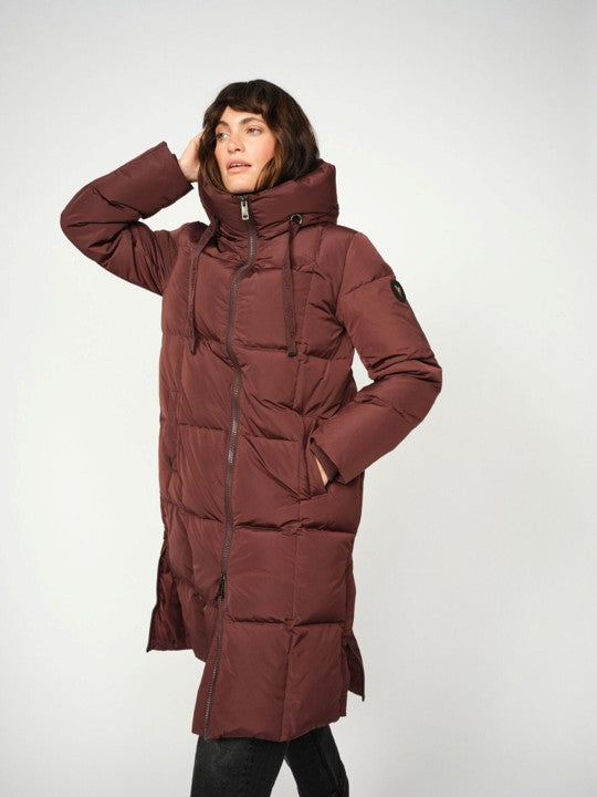 MMNova Square Down Coat Fudge