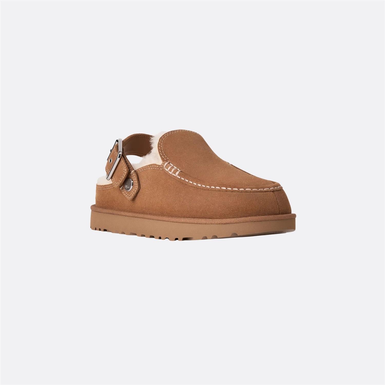 W Goldenstar Evelina Clog Chestnut