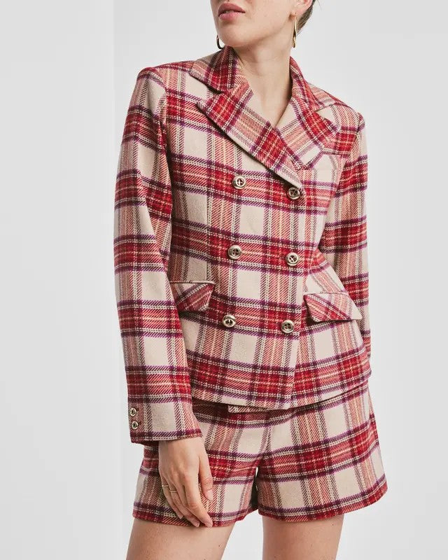 Tailored Blazer Checks