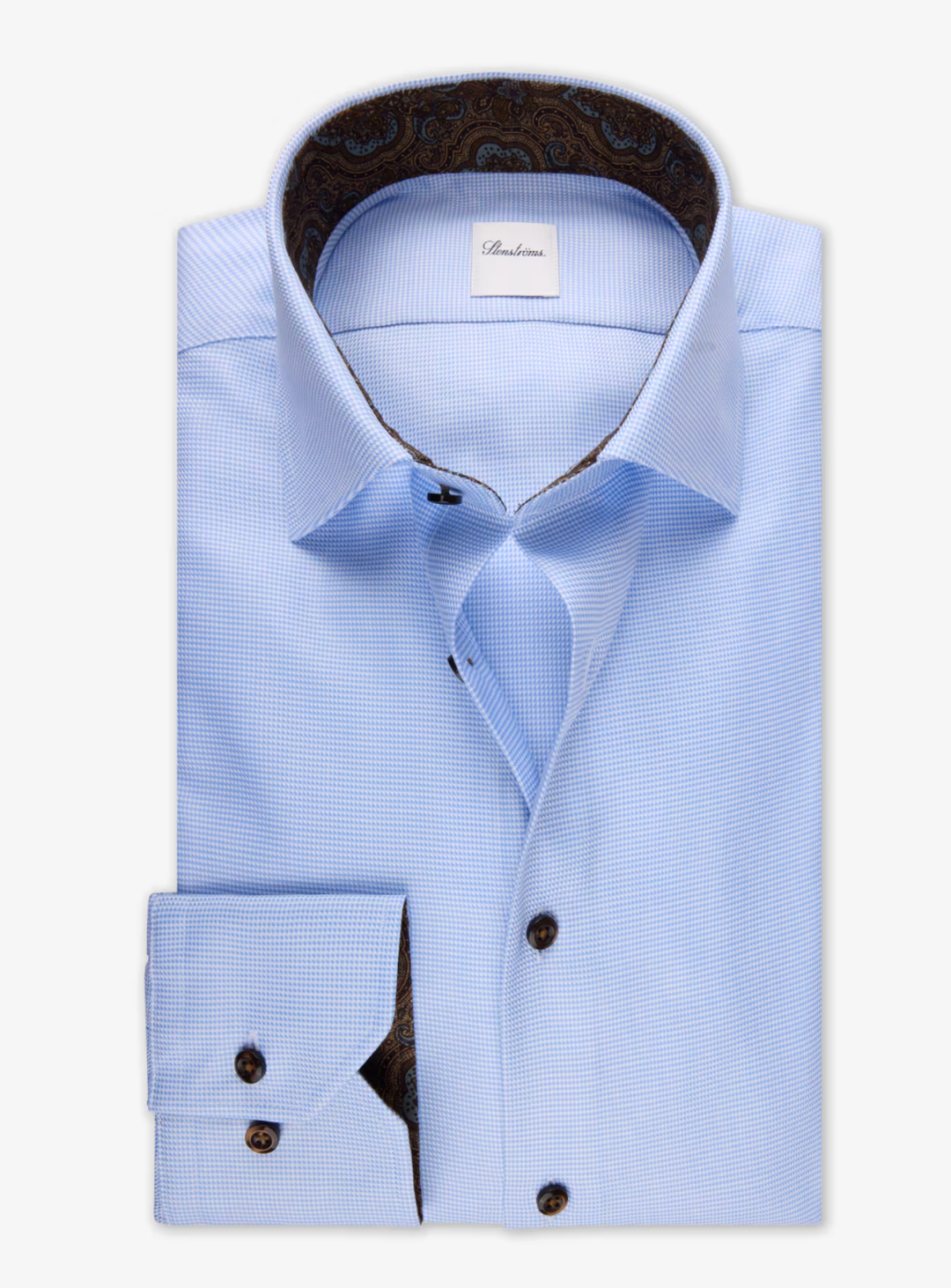 Light blue Contrast Regular Shirt