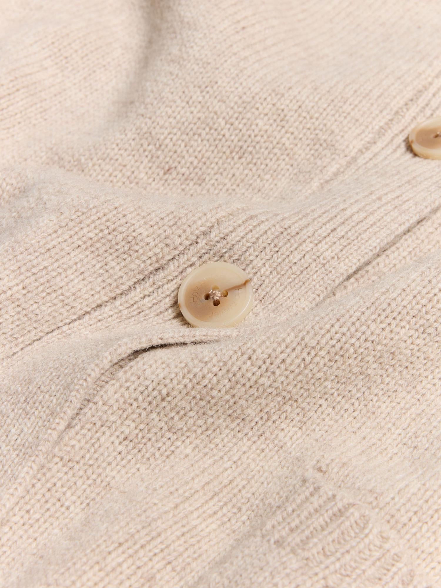 Julia Wide Cardigan Ecru Mix