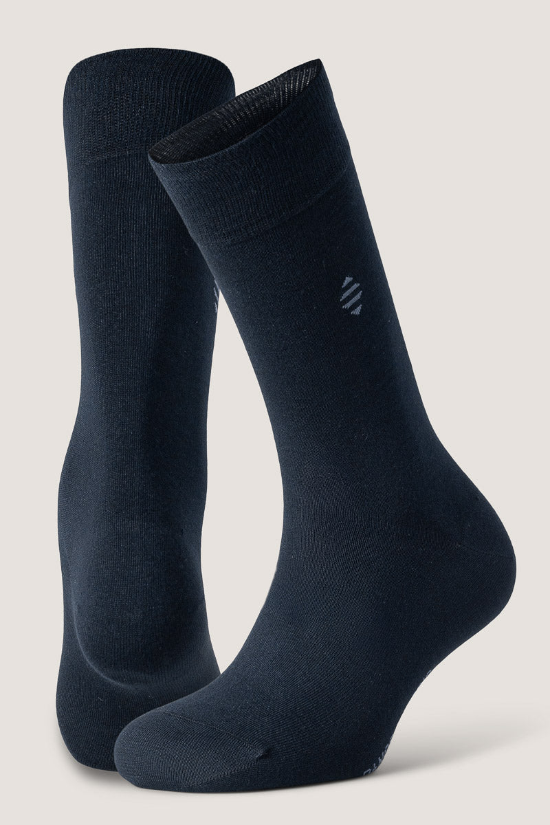 3pk Daniel Bamboo Crew Navy/Charcoal/Black