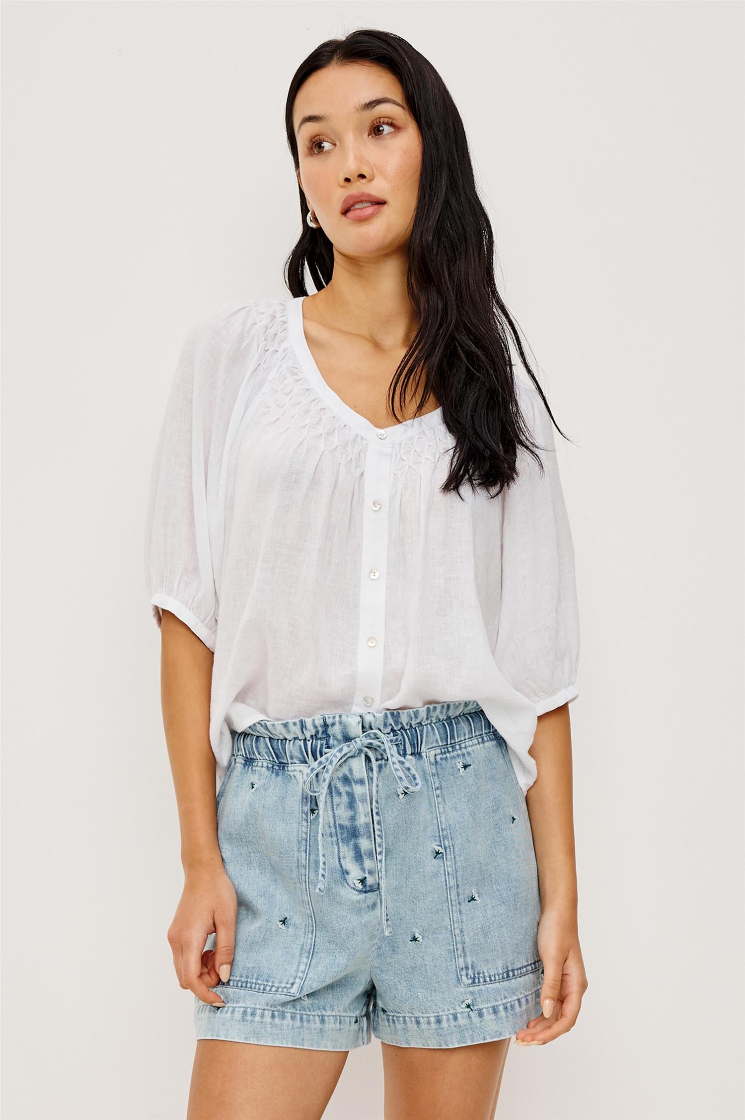 Froster Shorts Deni Ivory Cornation