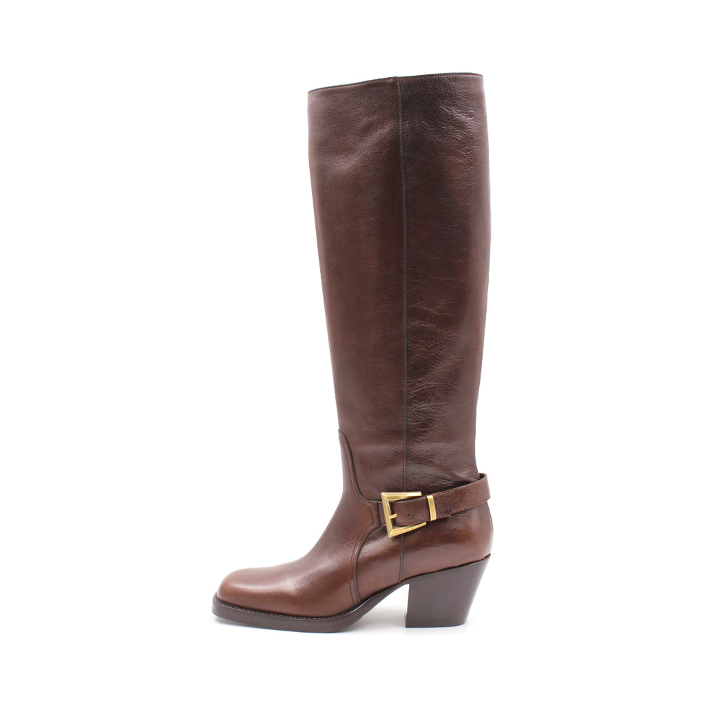High Boots W Buckle Mex Sequoia