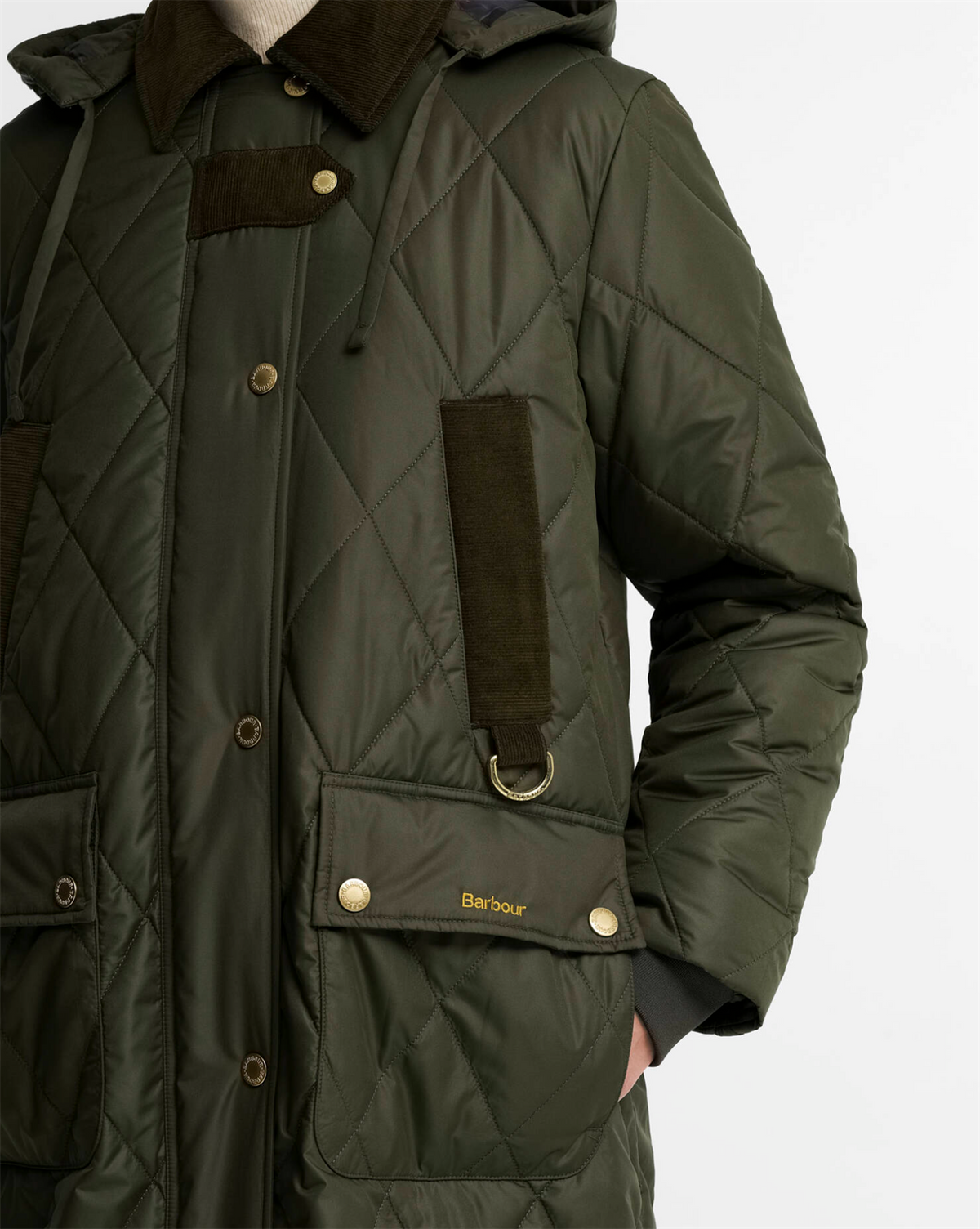 Rudson Quilted Jacket Olive