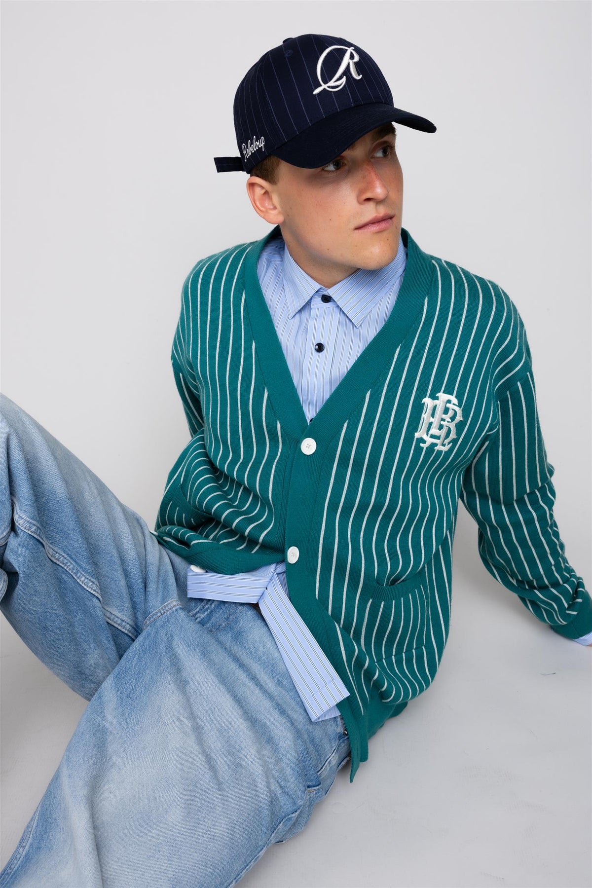 Pablo Cadigan Green Striped