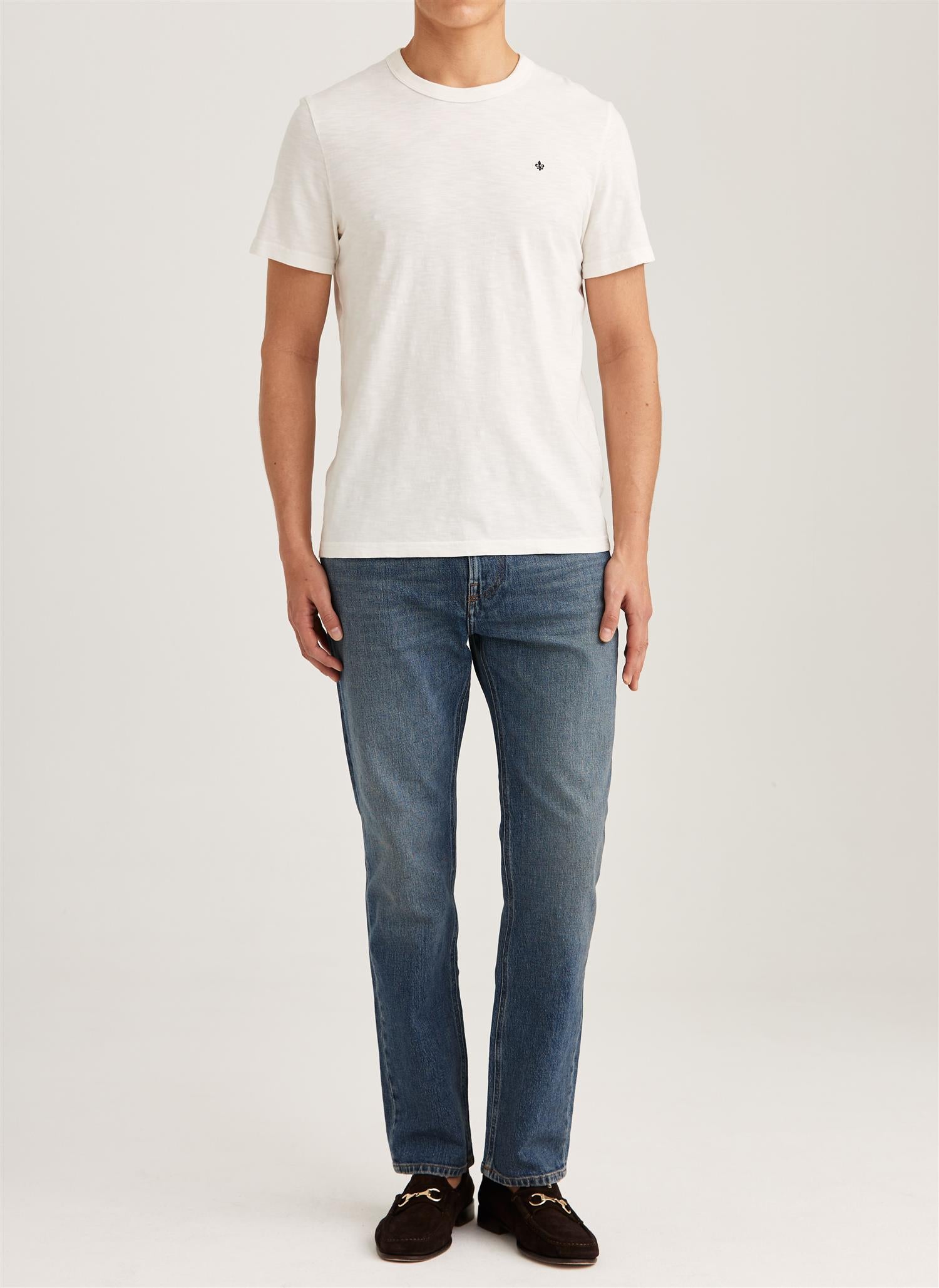WATSON SLUB TEE OFF WHITE