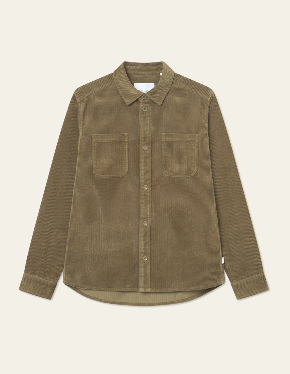 Kody Corduroy Overshirt Military Olive