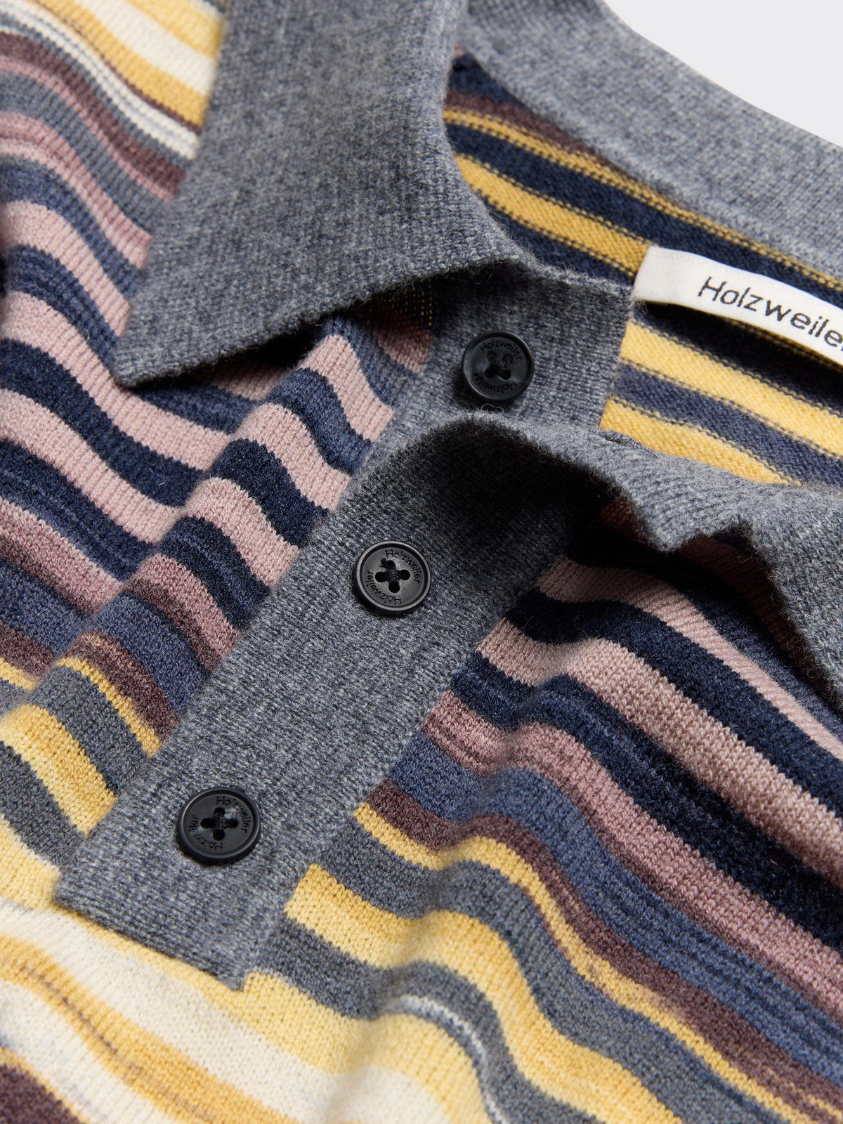 Luna Space Yarn Polo Multicolor