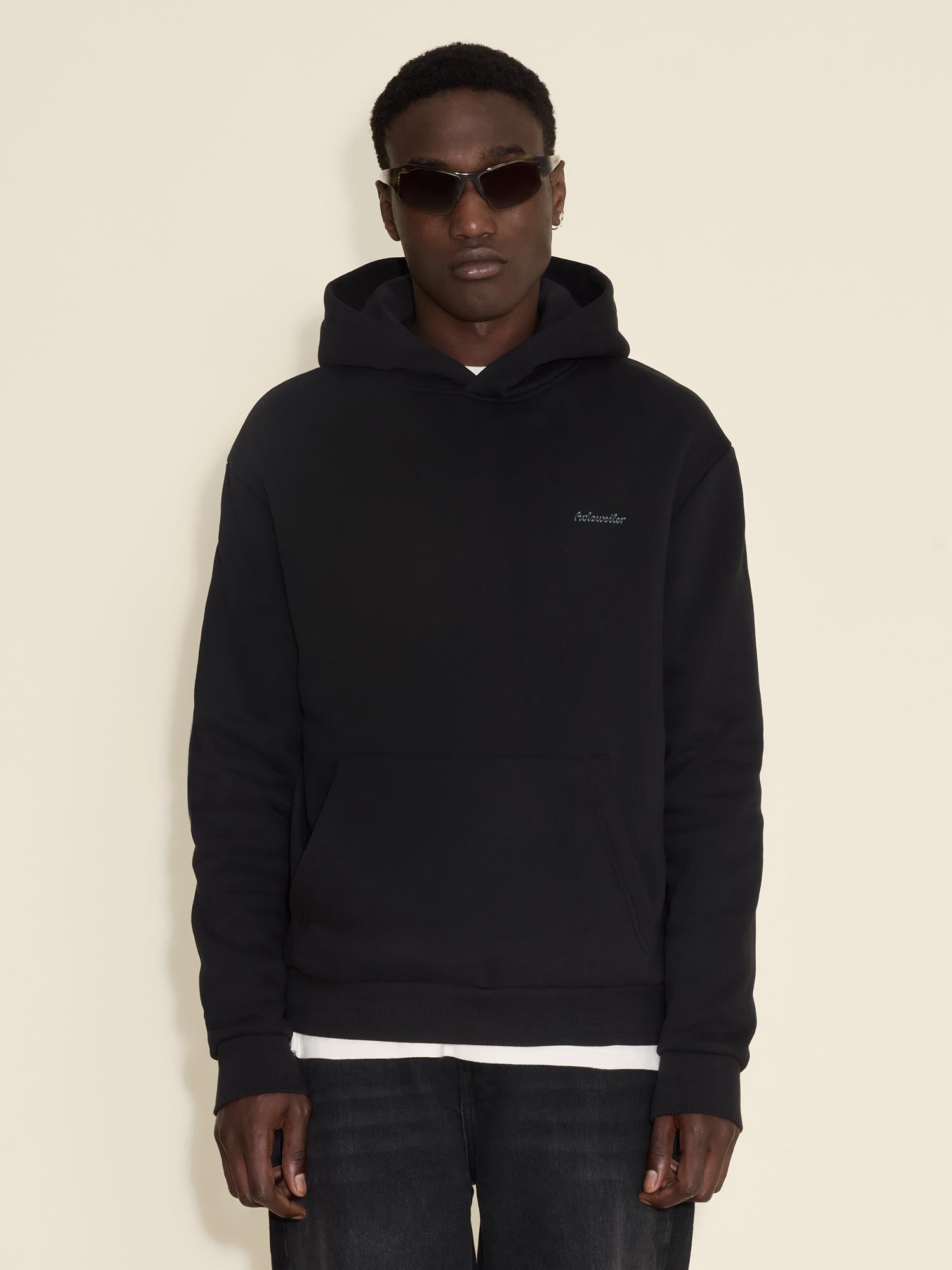 M Regular Hoodie Black