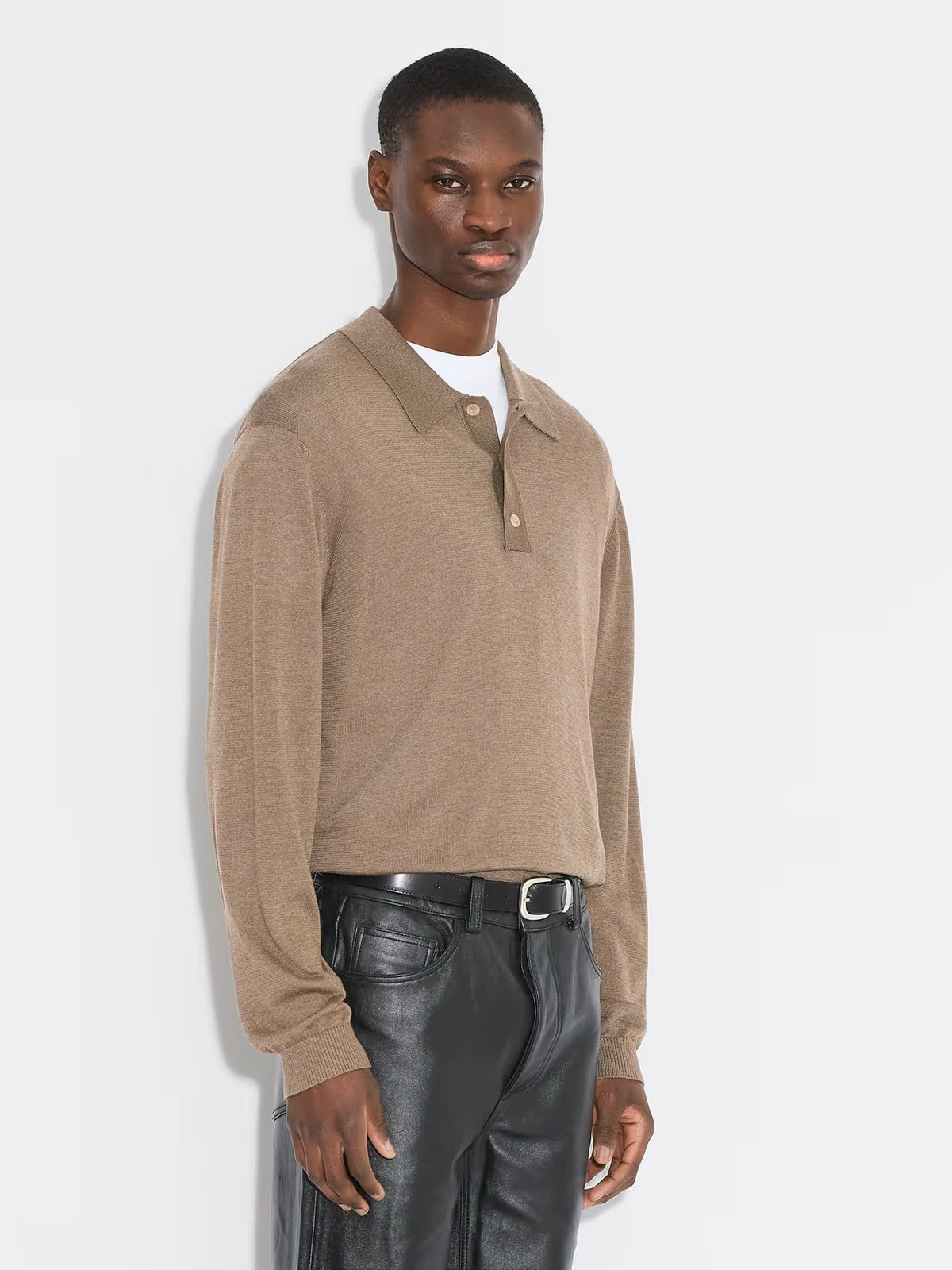 Ollie Cotton Polo Taupe