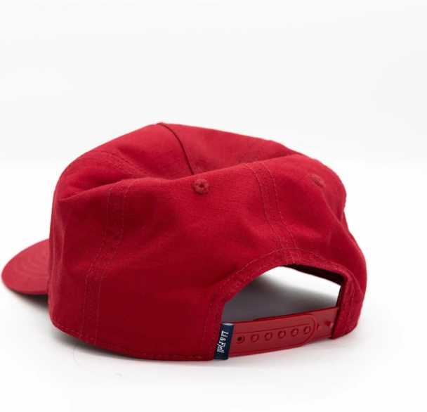Hallingdal Patch Ripstop Caps - Dyp Rød
