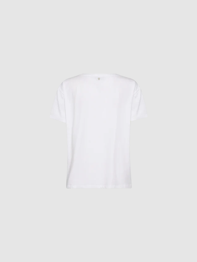 Mmjudd O-SS Tee Ecru