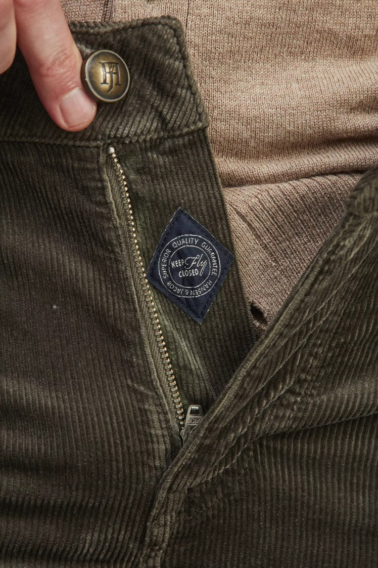 5-PKT CUT'N SEW ENSO CORD DARK GREEN